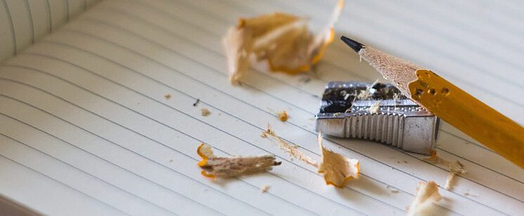 Pencil and sharpener symbolizing Critical success factors For your ISO/IEC 27001 Certification Audit - SEC Consult