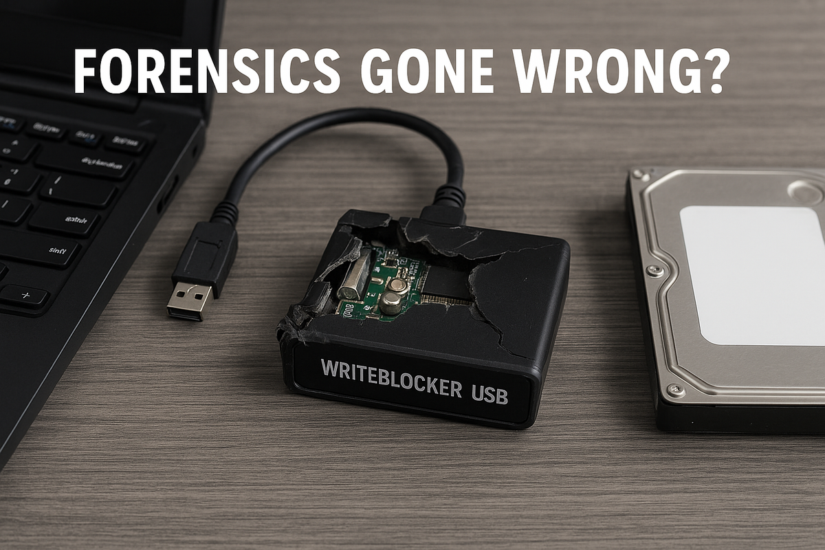 Forensics gone wrong? Unpredicted behaviour of writeblockers - SEC Consult