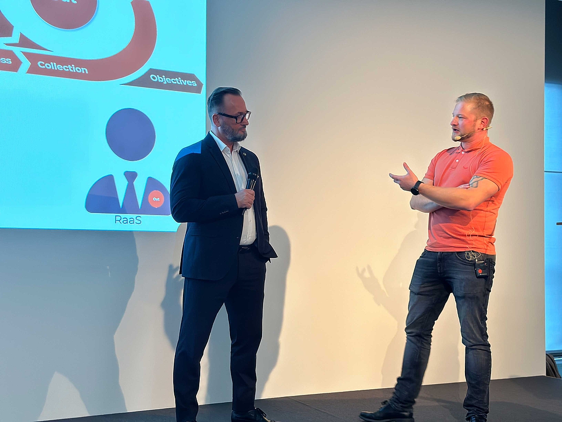 Carsten Meywirth, Leiter Cybercrime Bundeskriminalamt und Christopher Golitschek, SEC Consult