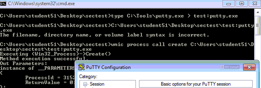 Putty config tab and code - SEC Consult