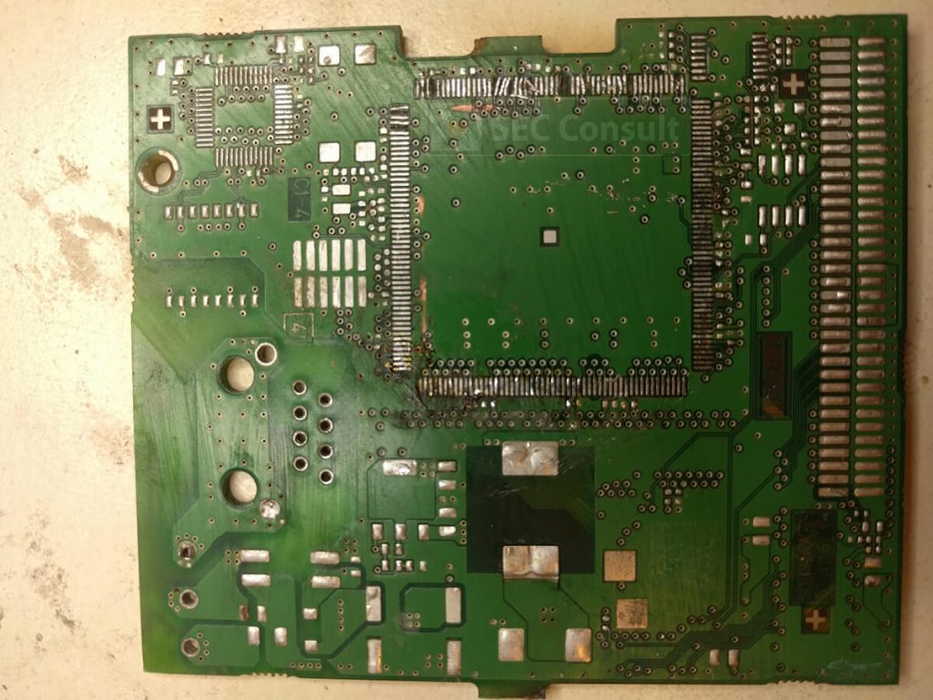 Naked PCB without parts - SEC Consult