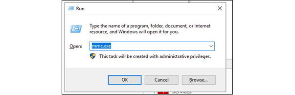 Microsoft Management Console opening prompt - SEC Consult