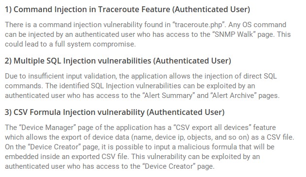 Vulnerability overview and description - SEC Consult