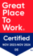 Great Place To Work DE certified